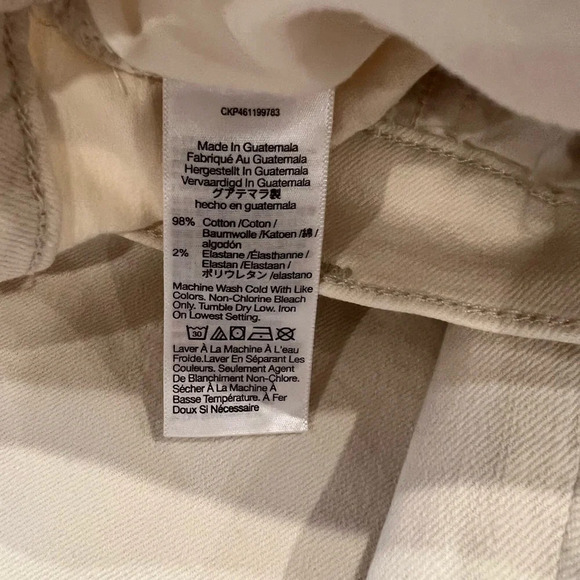 NWT Madewell straight in vintage 
Crème colored 
Size 29 - Picture 3 of 7